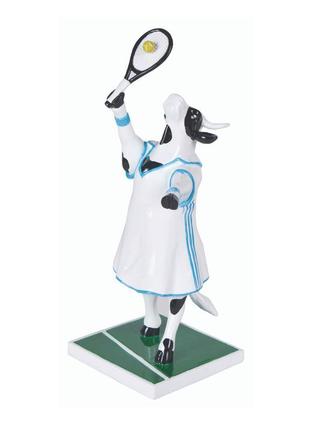 Колекційна статуетка cow parade корова tennis cow, size m
