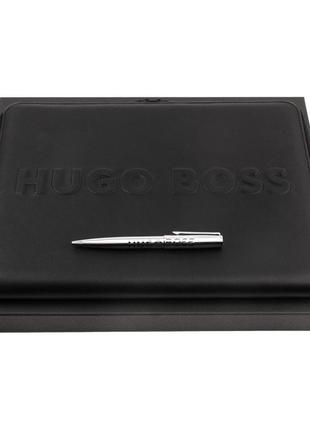 Набір hugo boss (кулькова ручка hsh2094b + папка для конференц...