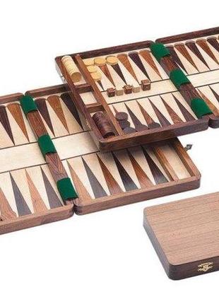 Нарди "wooden backgammon set"