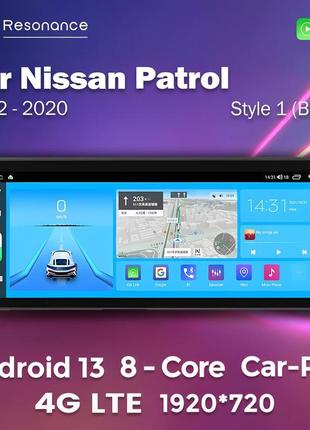 Штатна магнітола nissan patrol (y62) (2012-2020) (4/32) стиль ...