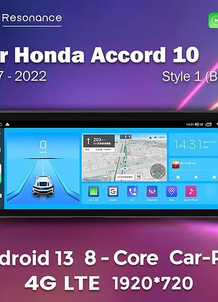 Штатна магнітола honda accord 10 (2017-2022) (4/32) стиль 1 (bmw)