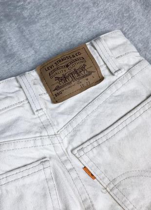 Женские штаны джинсы бежевые шорты момы кюлоты лосины винтаж ретро3 фото