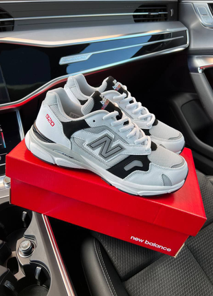 Мужские кроссовки new balance 920 white leather4 фото