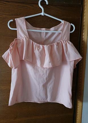 Блуза з воланами