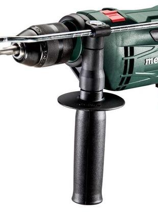 Дрель ударная metabo sbe 650 вт шпз кейс 600671510 (с)