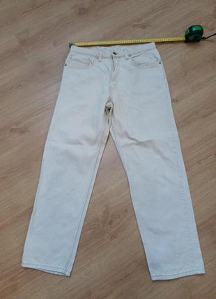 Джинси білі молочні  levi's 550 related fit  
size w 34 l 30 
 made in u.s.a 
стан ідеальний,