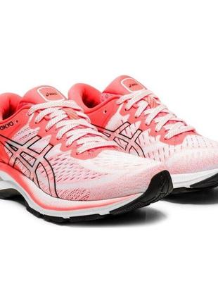 Кросівки для бігу asics 1012a948 gel-kayano 27 tokyo white sunrise red 2021 (40)5 фото