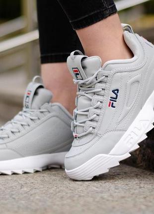 Дешево!fila disruptor ii grey