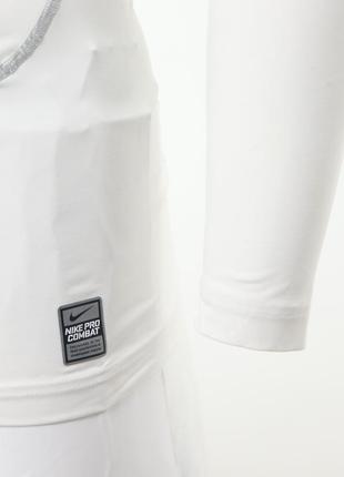 Чоловіча  спортивна компресіонна кофта nike pro combat оригінал [ l-xl ]5 фото