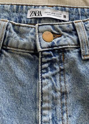 Zara стильні джинси мот стан нових розмір 32, xs5 фото