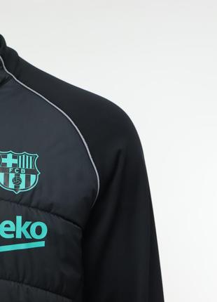 Мужская спортивная кофта куртка nike fc barcelona оригинал [xl ]2 фото