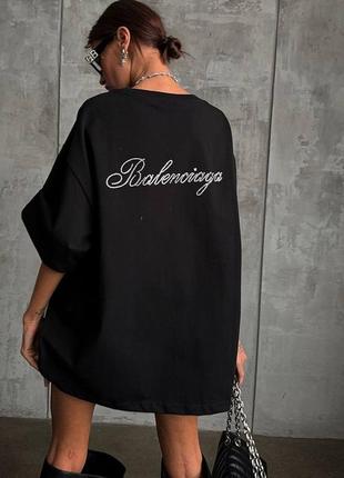 Футболка balenciaga  one size