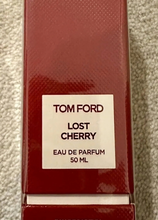 Оригинал парфюмированная вода парфюм tom ford lost cherry духи 50 мл1 фото