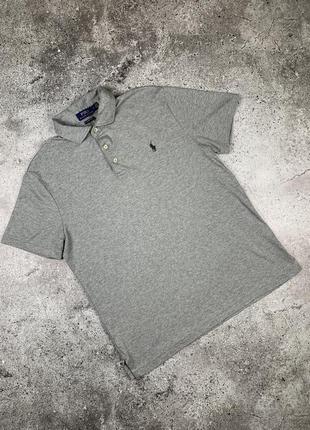 Чоловіче поло polo ralph lauren custom slim fit1 фото