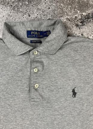 Чоловіче поло polo ralph lauren custom slim fit4 фото