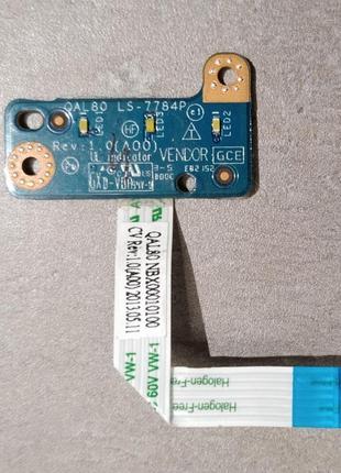 Дод. плата dell latitude e6430 плата індикації ( ls-7784p )