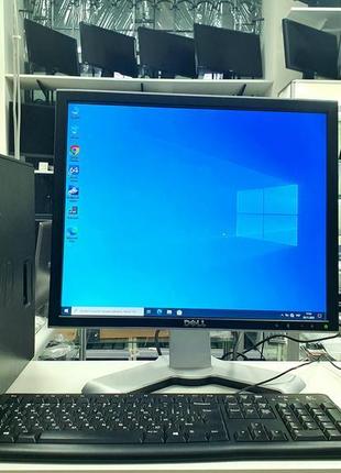 Рабочее место компьютер g3 intel i3 2яд/ 4gb/ ssd 120gb + мони...