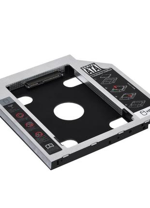 Dvd-кишеня для hdd 2.5 дюйми, sata - sata, 9,5 мм, try caddy o...