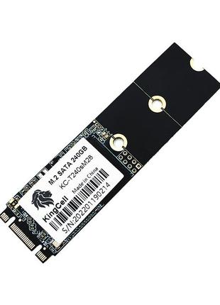 Накопичувач ssd m.2 2280 sata iii 240gb kingcell kc-t240sm28 r...