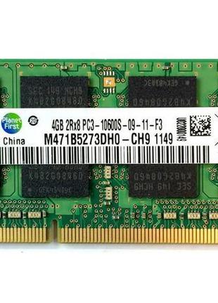 Оперативна пам'ять для ноутбука sodimm ddr3 4gb 1333mhz pc3-10...