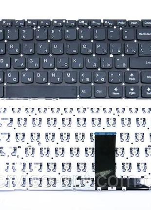 Клавіатура для ноутбука lenovo ideapad 110-15acl ru чорна (шле...