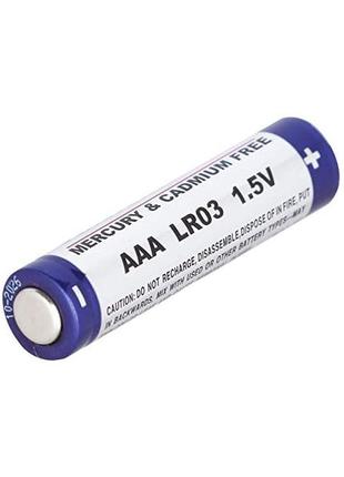 Батарейка aaa lr03 am4 1,5v щелочная try alkaline battery