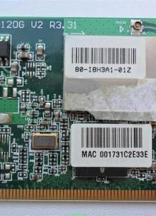 Wi-fi модуль minipci wl-120g v2 r3.31 (60-i8h004-a01) 802.11 b...