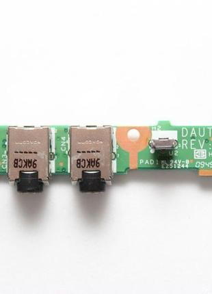 Дод. плата hp pavilion dv6-1000 dv6t dv7-1000 dv7t dv6-2000 пл...