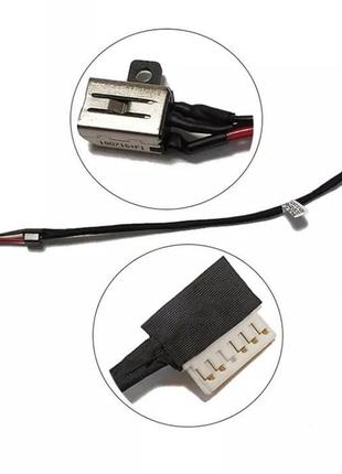 Роз'єм живлення + кабель dell 5570, 5565, 5770, 5767 (dc30100y...