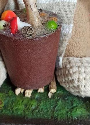 Бабка ёжка сувенирная