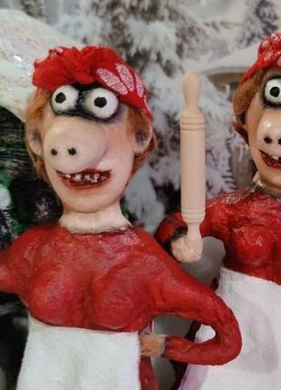 Ватные игрушки (падал прошлогодний снег)