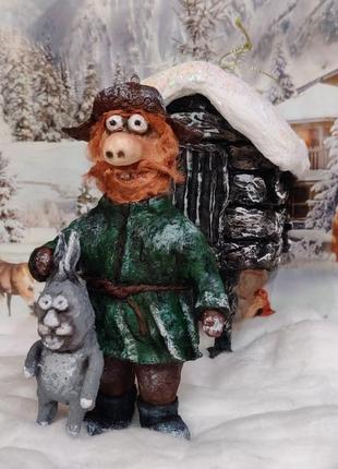 Ватные игрушки (падал прошлогодний снег)