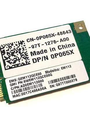 Wi-fi модуль fullsize atheros ar5bxb63 (cn-0p065x) 802.11 b, g...