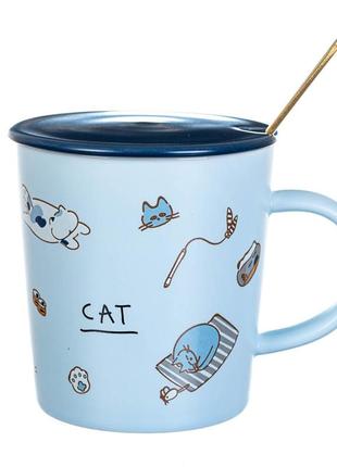 Чашка "калейдоскоп котів" 250 мл*рандомний вибір дизайну1 фото