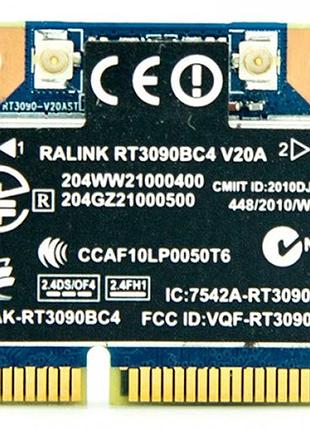 Wi-fi модуль для hp! halfsize mini pcie ralink rt3090 (602992-...
