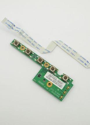 Дод. плата asus n52 n61d n61 n61j плата кнопок гучності ( 60-n...
