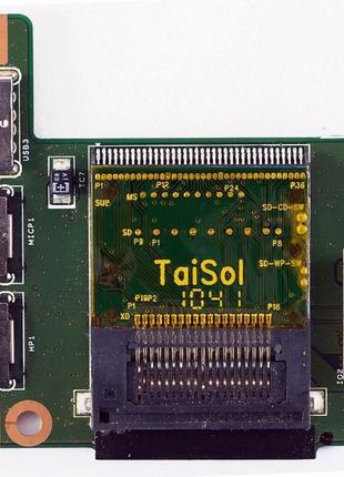 Плата usb, audio, cardreader lenovo b560 v560 ( ​​55.4jw03.001 )