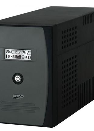 Ибп (ups) line-interactive fsp ep1500 900w без 2*акб 3*schuko ...