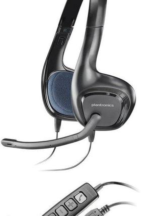 Навушники з мікрофоном провідні usb plantronics audio 628 dsp ...