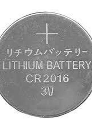 Батарейка cr2016 3v літієва try lithium battery