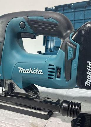 Безщітковий акумуляторний лобзик makita djv182 (кейс, зарядний...