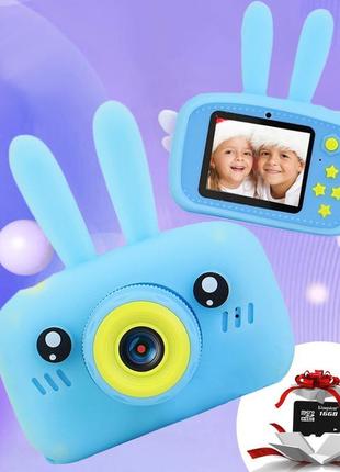 Дитяча фотокамера kids funny camera 3.0 pro протиударна фотоап...2 фото