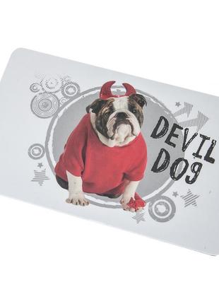 Доска для нарезки "devil dog"
