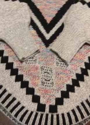 Красивый вязаный свитер  в стиле боко5 фото