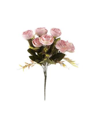 Декоративные цветы "пионовидные розы", розовые1 фото