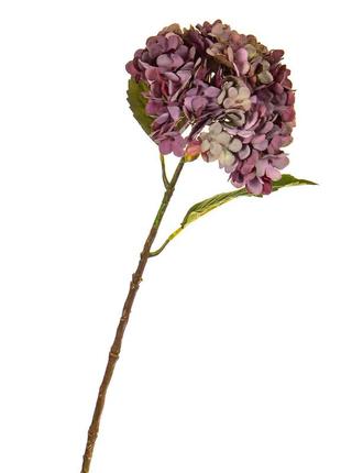 Квітка штучна "гортензія", фіолетова