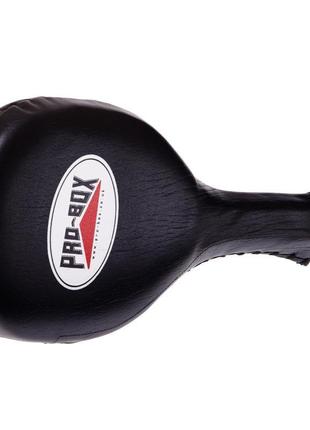 Ракетка для тхеквондо одинарна шкіряна fairtex pro-box bo-0590...