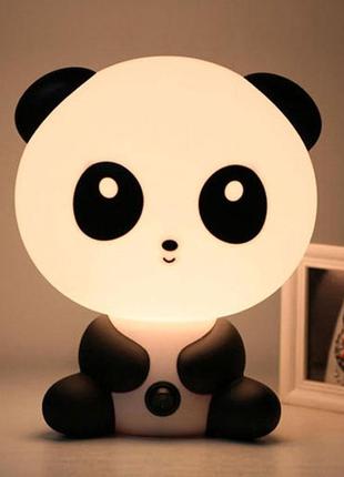 Дитячий світлодіодний нічник панда resteq, дитячий світильник для спальні, настільні лампи для читання 25*20*18 см
