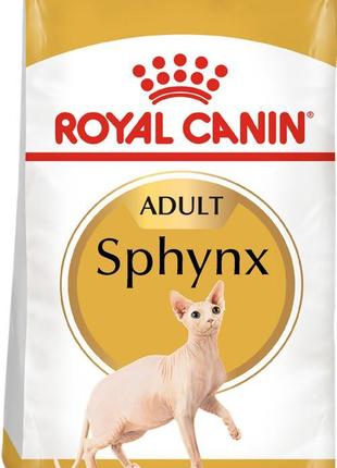Сухий корм для дорослих кішок royal canin sphynx adult 10 кг (...