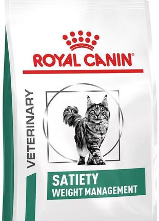 Сухий корм для дорослих кішок royal canin satiety weight manag...